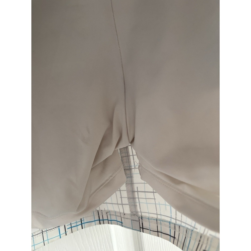 JoFit Women's Size 8 Golf Tennis Skort White Blue & Black Line Print Pattern - Picture 11 of 11